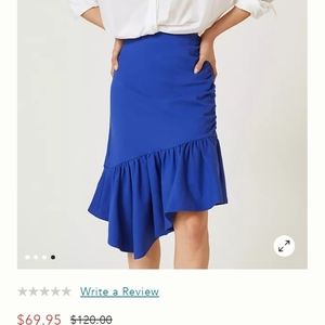 Maeve by Anthropologie slim flounce skirt